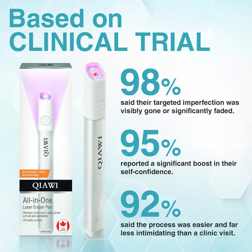 đĽQIAWI⢠All-in-One COâ Laser Eraser Pen | Removes Moles, Warts, Skin Flaws & Pigmentation