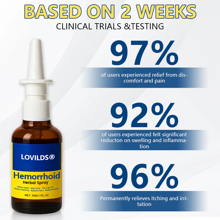 Lovilds® Hemorrhoid Herbal Spray