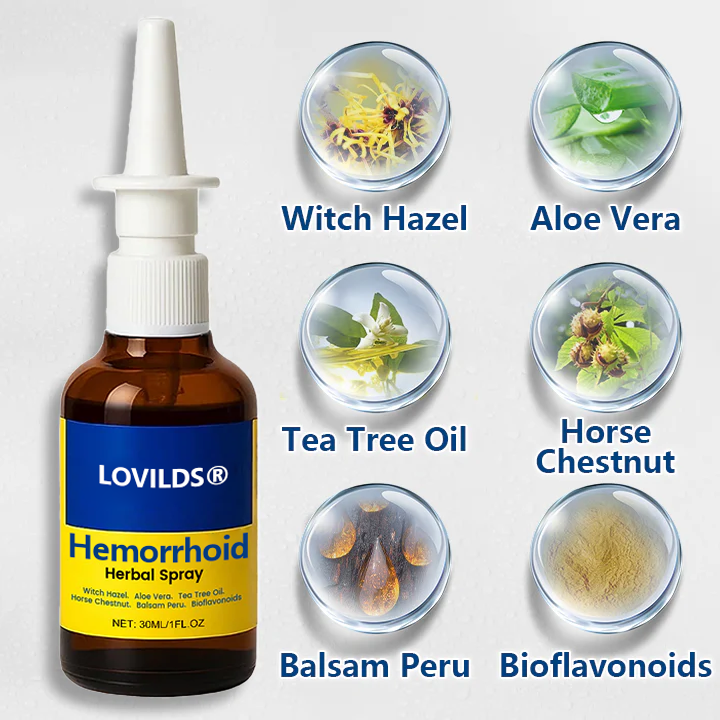 Lovilds® Hemorrhoid Herbal Spray