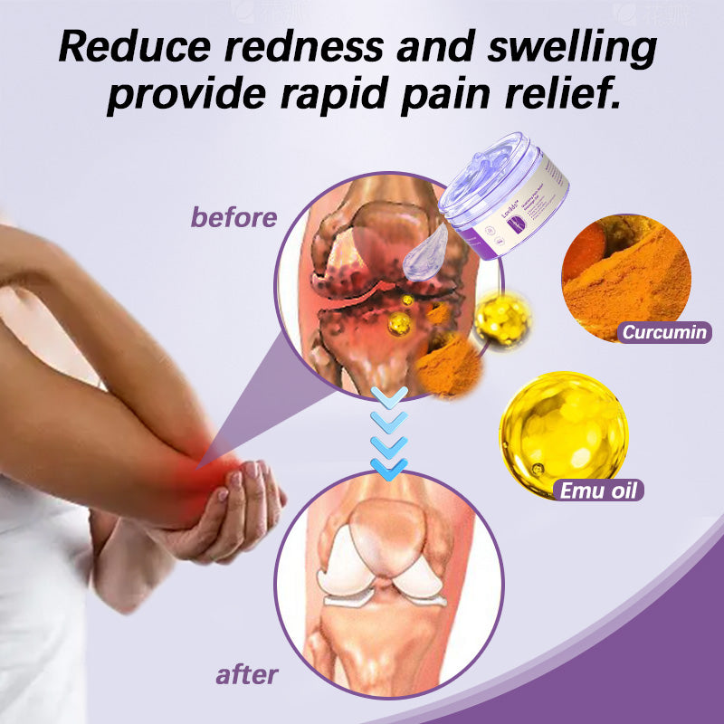 Turmeric & Emu Oil Arthritis Soothing Pain Relief Massage Gel 👨⚕️Australian Osteopathic Association (AOA)Approved