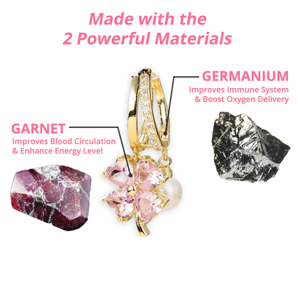 LOVILDS™ Lymphvity MagneTherapy Germanium Earrings(Limited time discount 🔥)