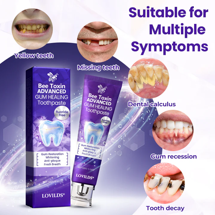LOVILDS®  BeeToxin Advanced Gum Healing Toothpaste