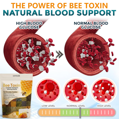 🐝 Lovilds® Bee Toxin Nodular Acupoint Stimulating Patch 🧑‍⚕️ Treats Diabesity, Obesity, High Blood Sugar Level🐝